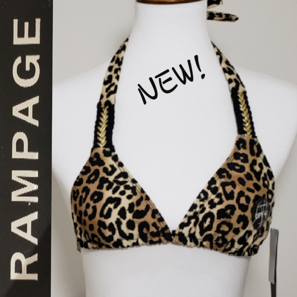 ⚜️FINAL⚜️Rampage >>>NEW! Animal print bikini top 🤍Size small